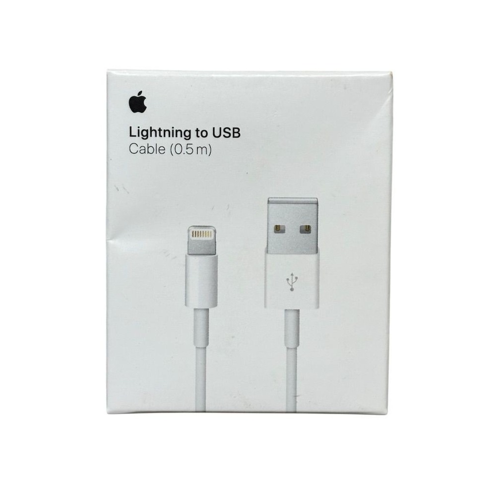 Apple‎ Lightning to USB Cable 0.5m White Original Packaging
